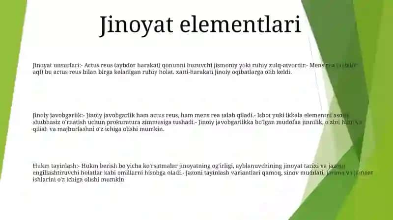 Jinoiy Javobgarlik 2