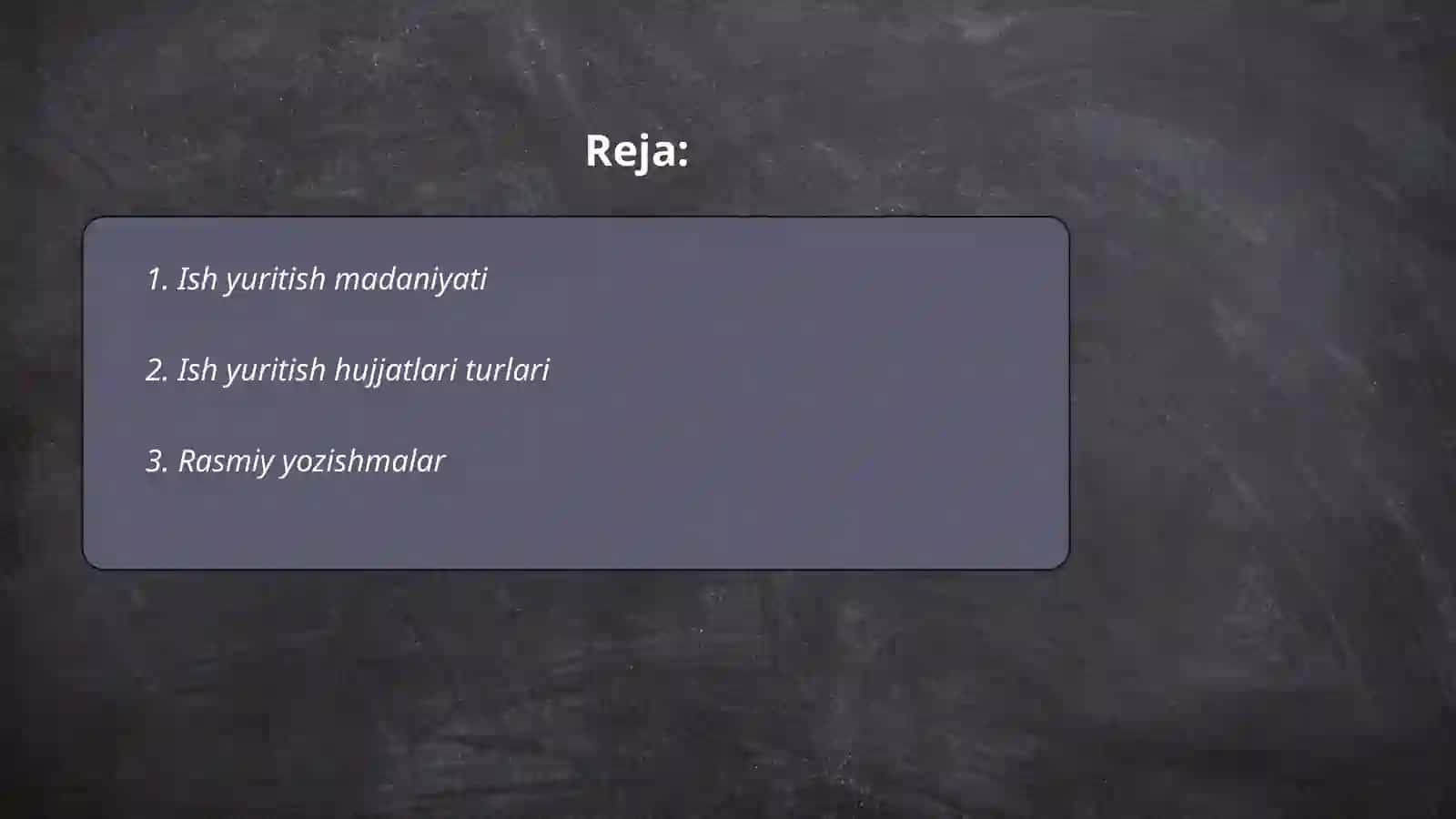 Ish yuritish tili va uslubi. Ish yuritish terminlarining lug'ati 2