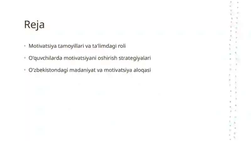 Motivatsiya tamoyillari va ta'limdagi roli 2