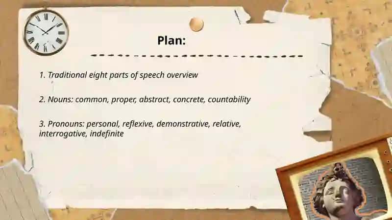 Parts of Speech Classification 2