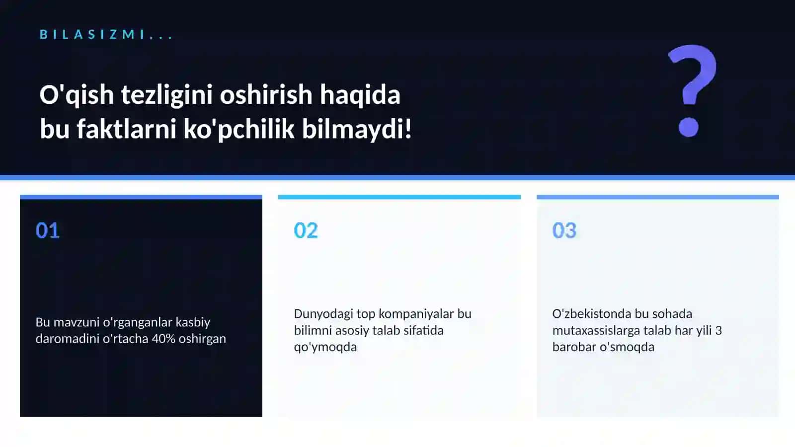 TA'LIM VA O'RGANISH 2