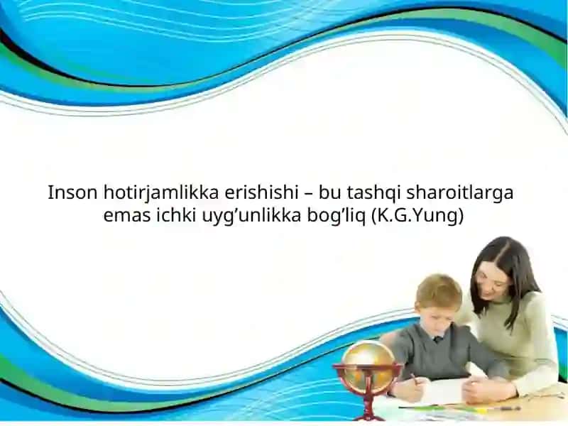 Relaksatsiya o’zini o’zi boshqarish 2