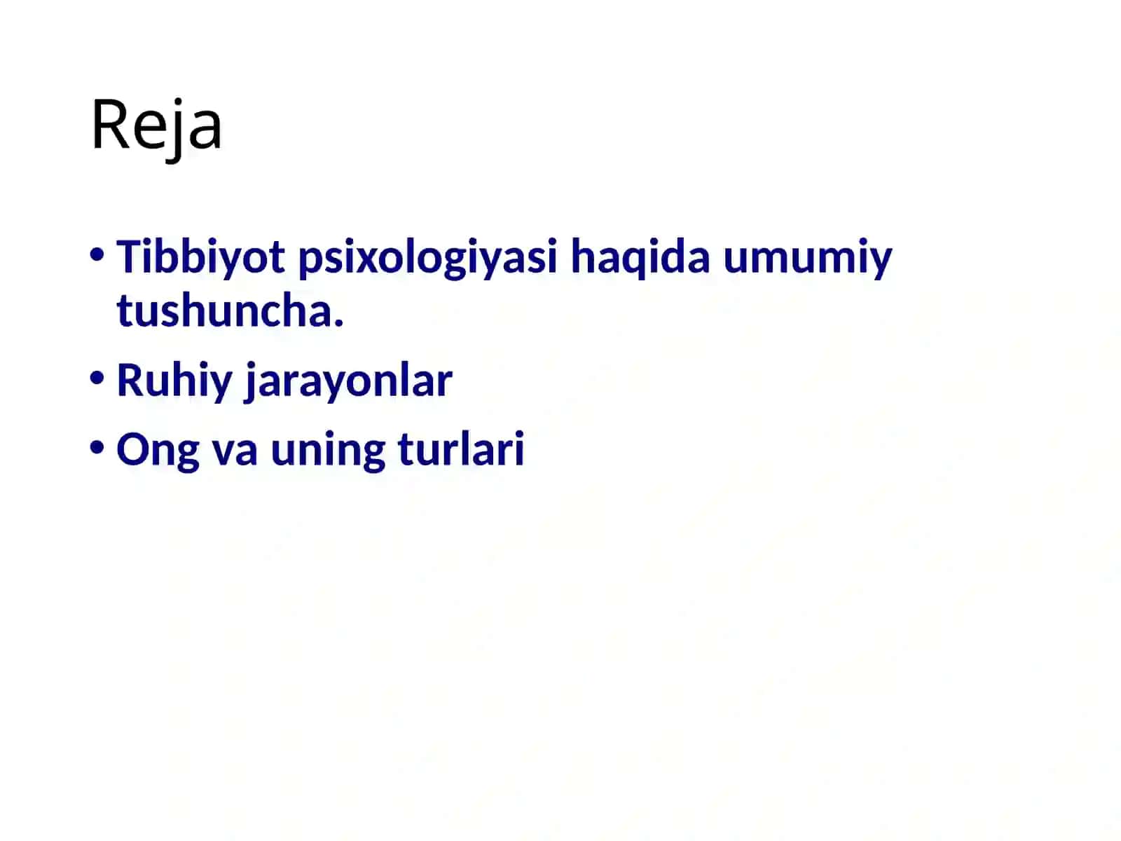Ruhiy jarayonlar 2