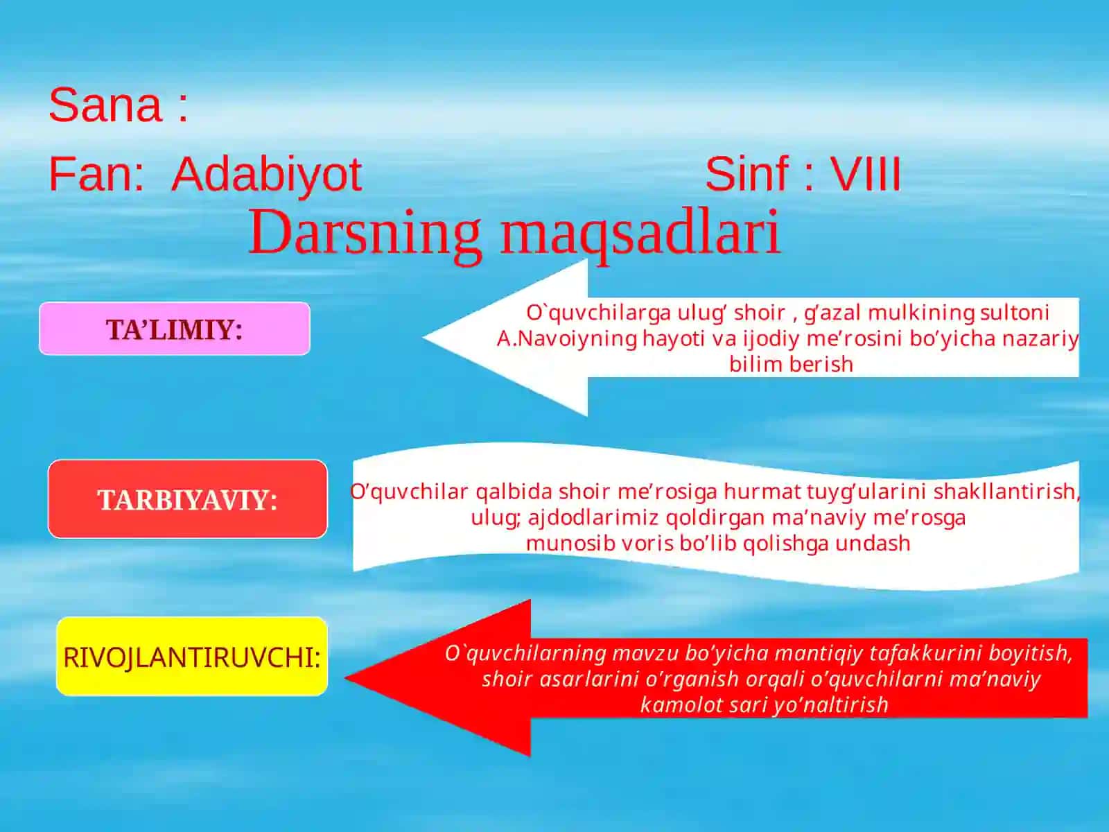 Alisher Navoiy hayoti va ijodi 2