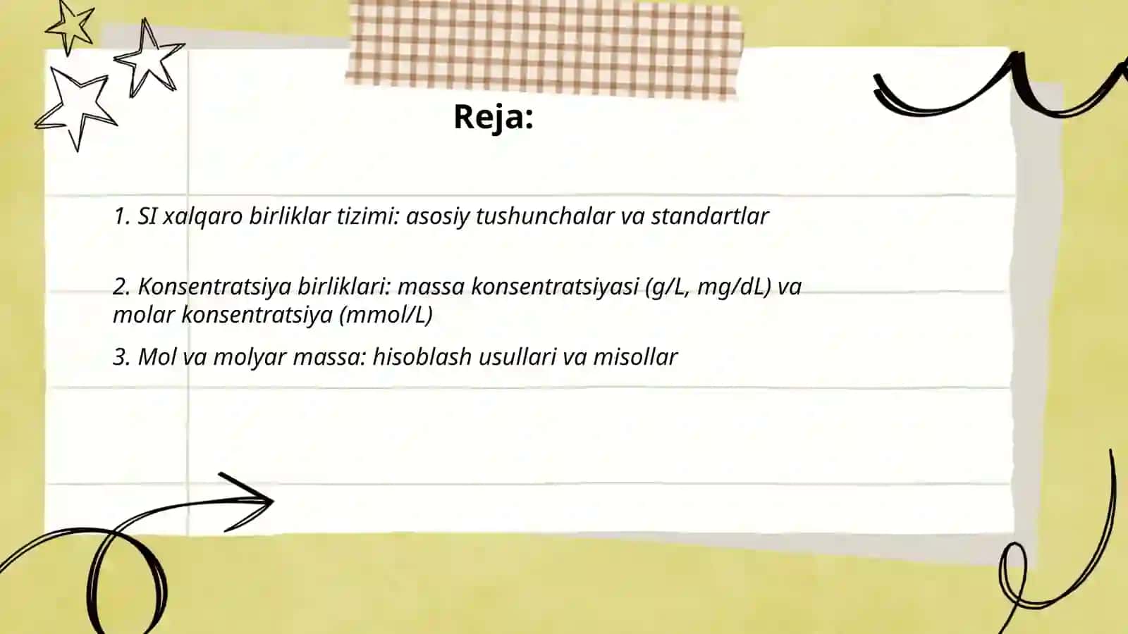 SI xalqaro birliklar tizimi 2