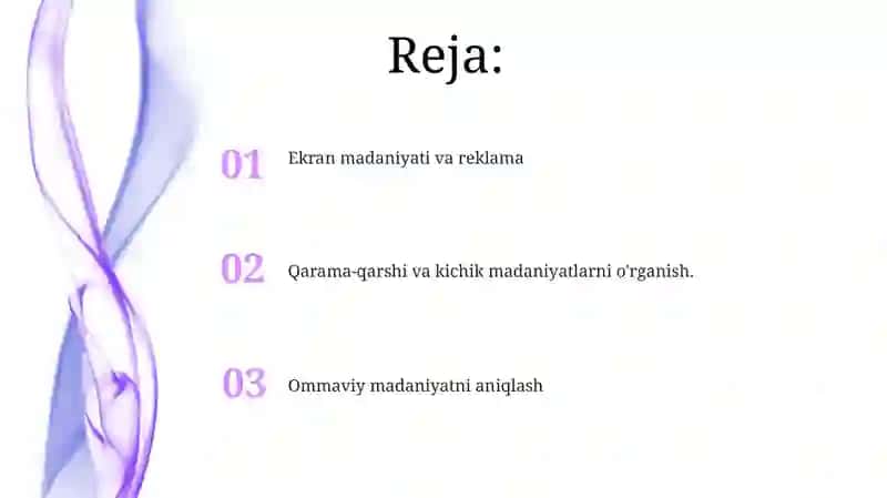 Ommaviy madaniyatning shakllanish tarixi va uning turlari 2