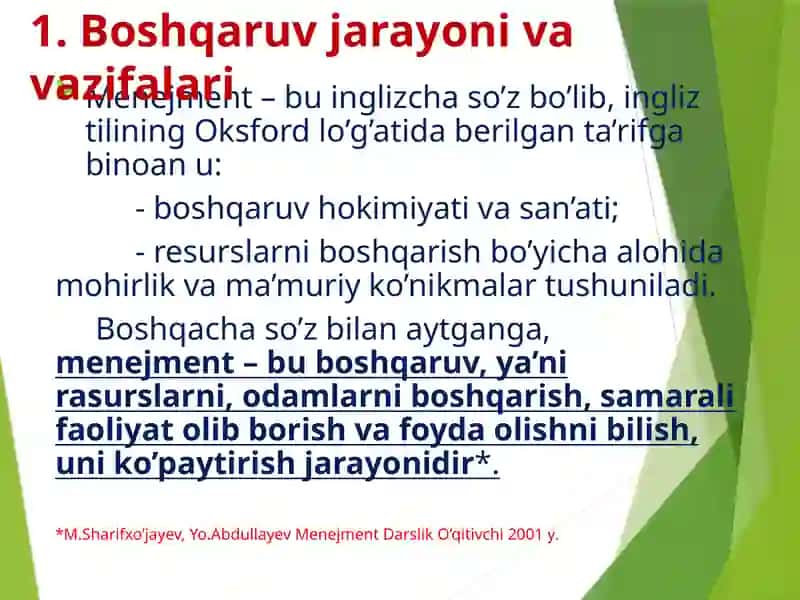 Menejment texnologiyasi 2