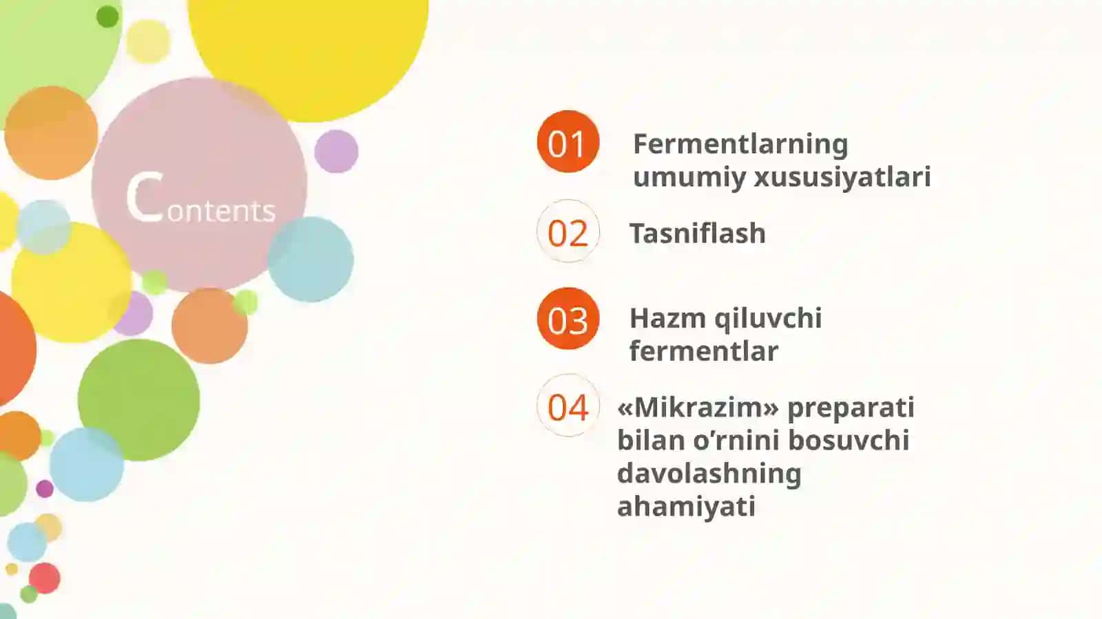 Fermentlar haqida umumiy ma'lumot va ularni olish usullari 2