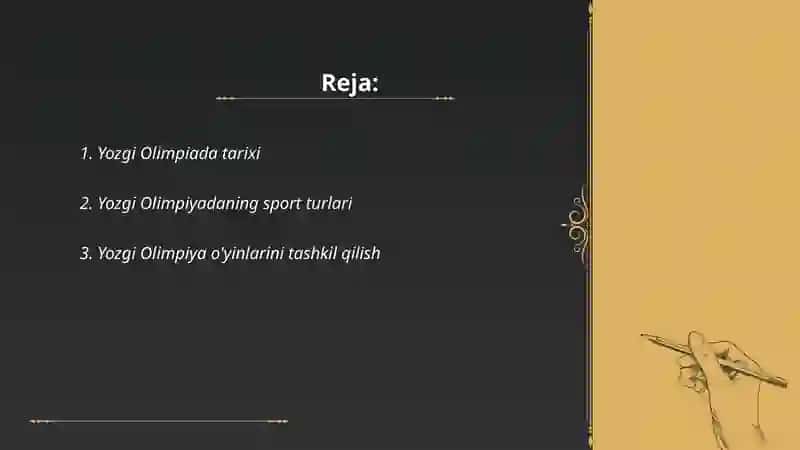 Yozgi olimpiya o'yinlari 2