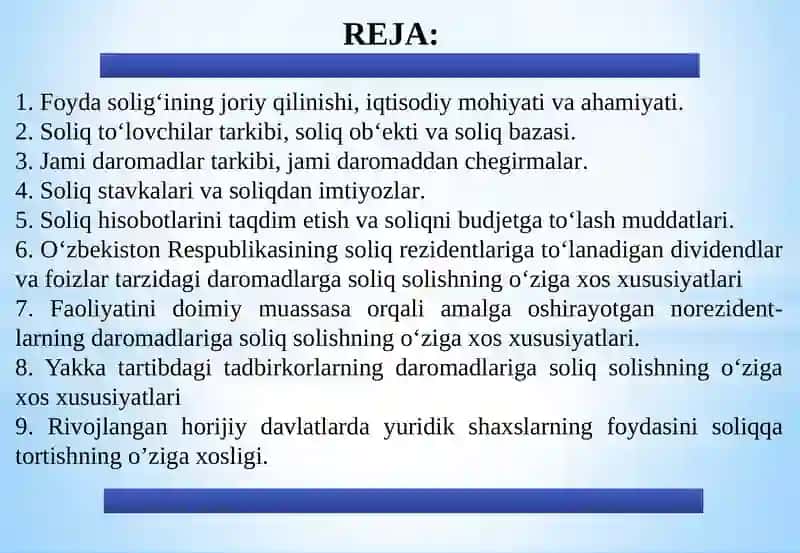 "Foydasolig‘i" 2