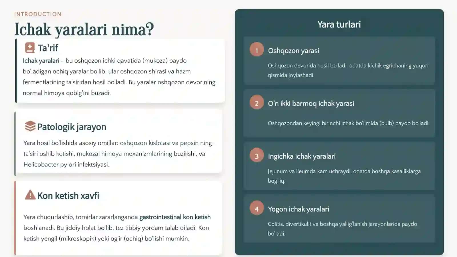 Yogʻon ichak va ingichka ichakdan qon ketishi 2