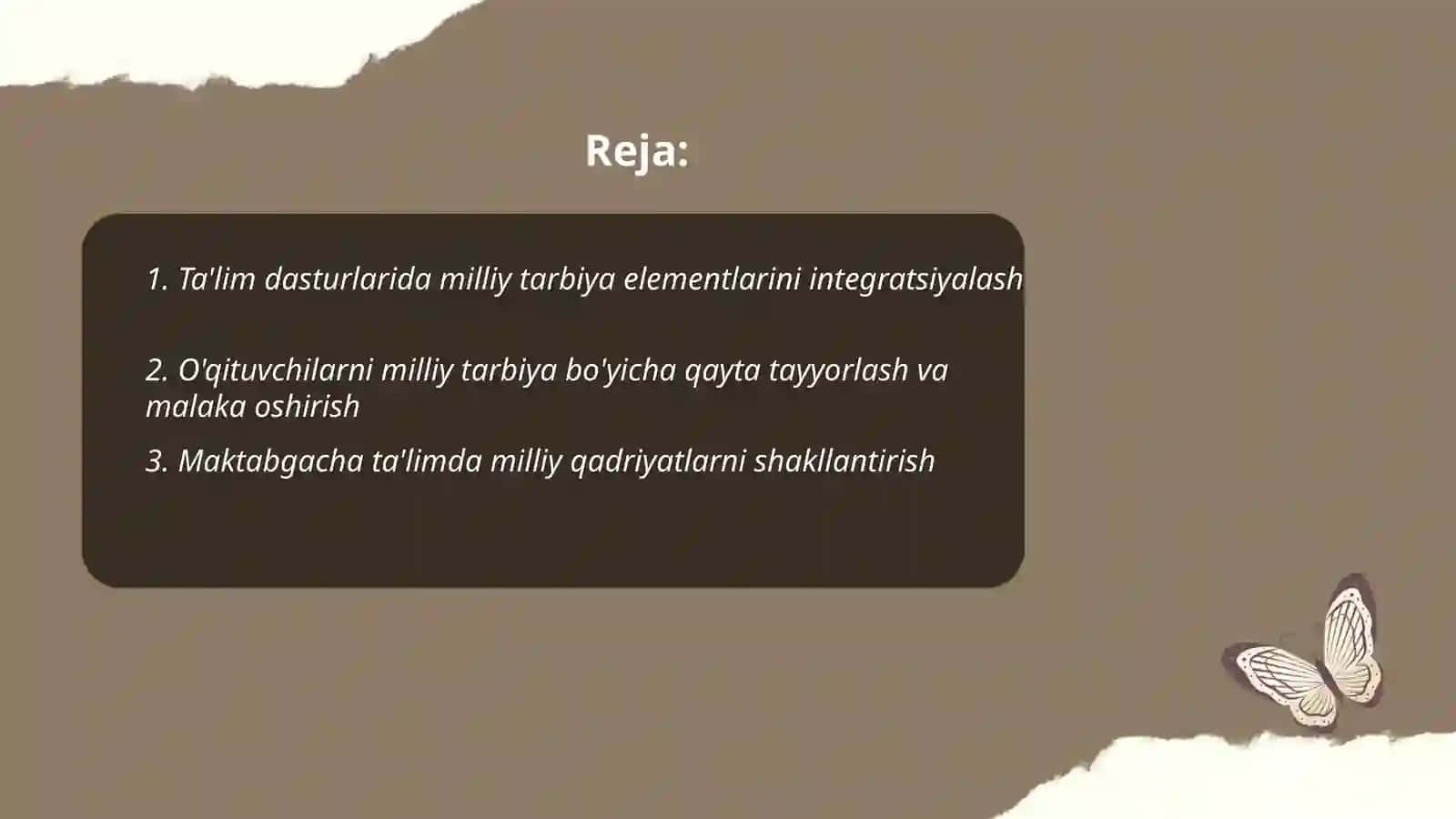 Ta'lim dasturlarida milliy tarbiya elementlarini integratsiyalash 2