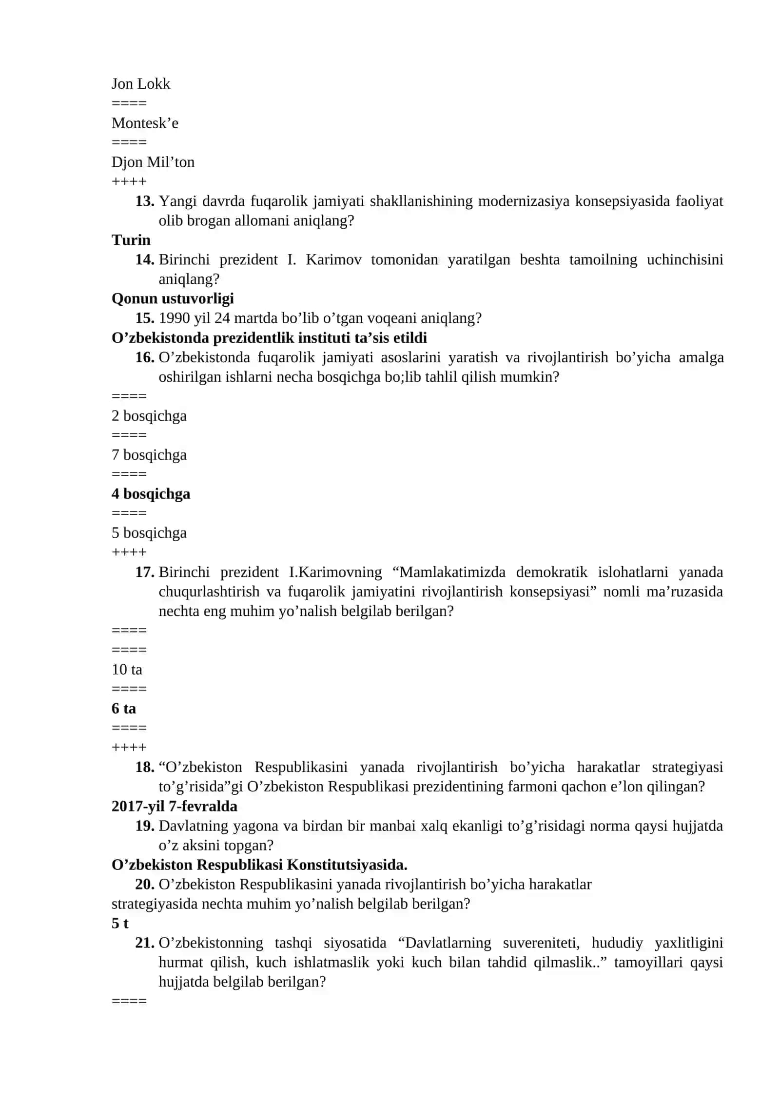 Fuqarolik jamiyatining shakllanishi 2