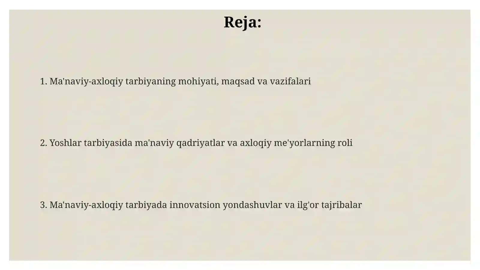 Ma'naviy-axloqiy tarbiyalash 2