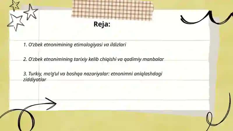 O‘zbek etnonimiyasi va uning asosiy muammolari 2