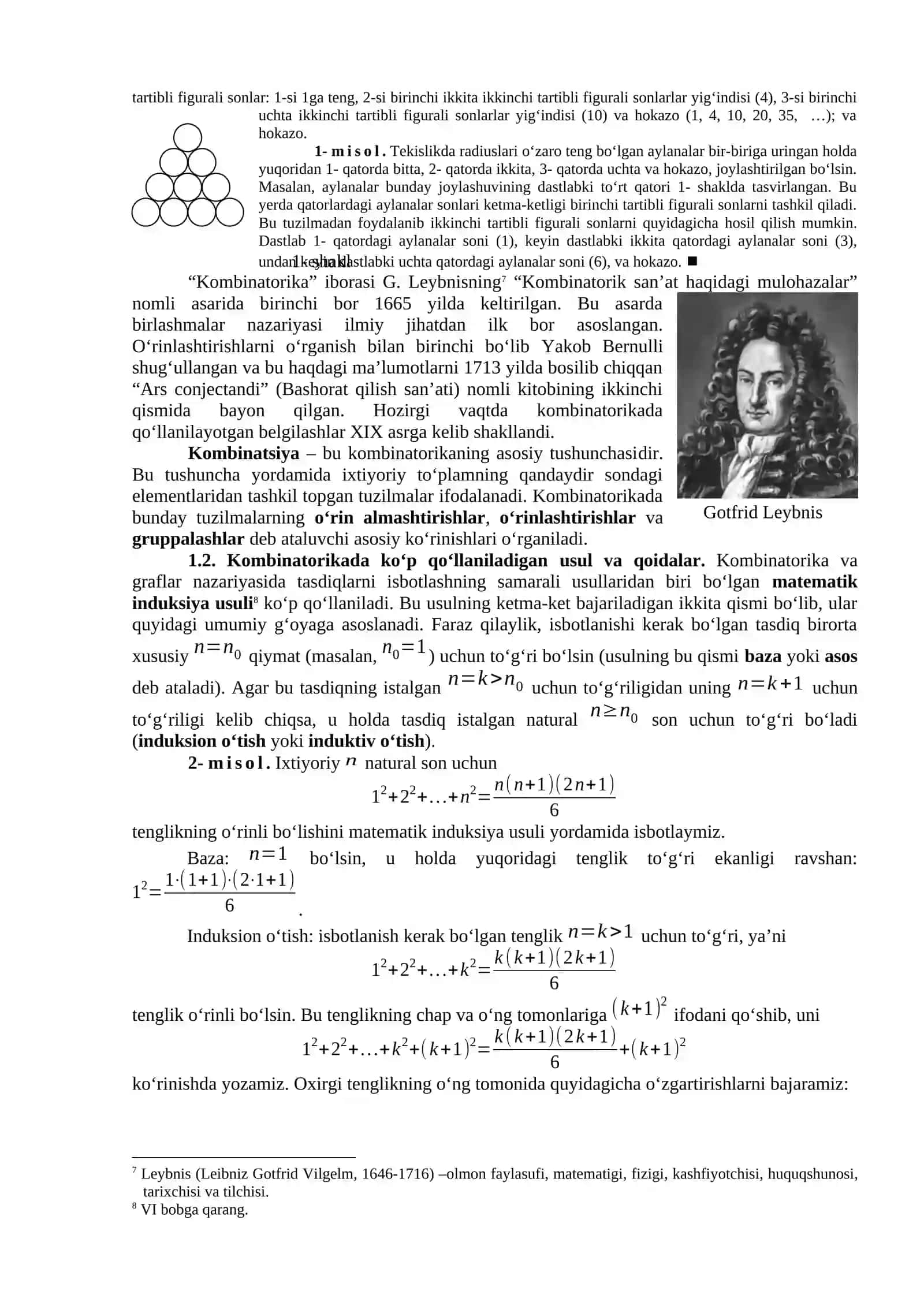 Kombinatorika haqida umumiy tushunchalar 2