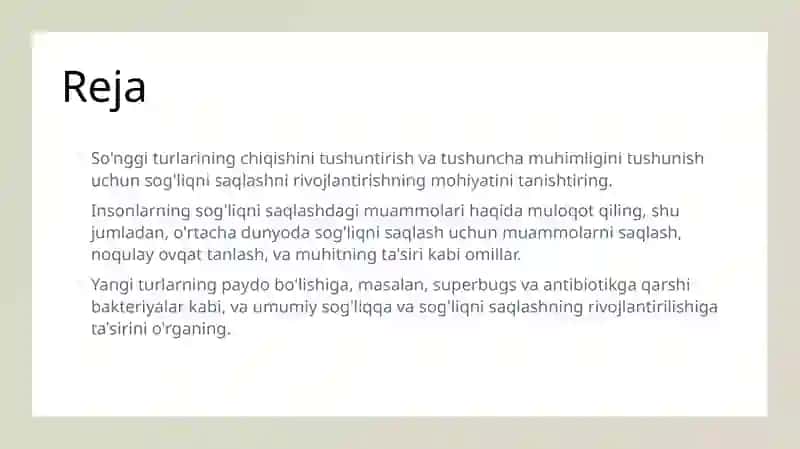 Sog'lom turmushtarzini shakllantirish muamolari 2