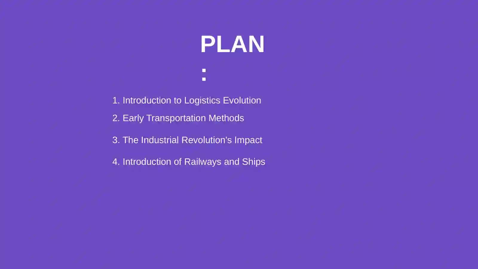 Evolutsion va logistika tarixi 2