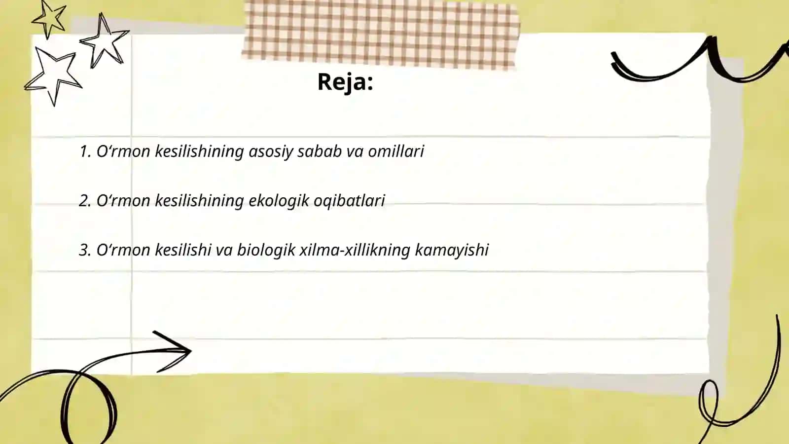 Oʻrmon kesilishi 2