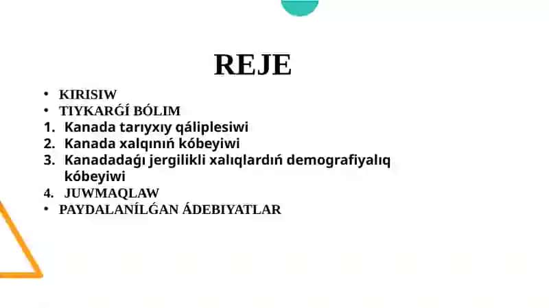 Kanada demografiyası 2