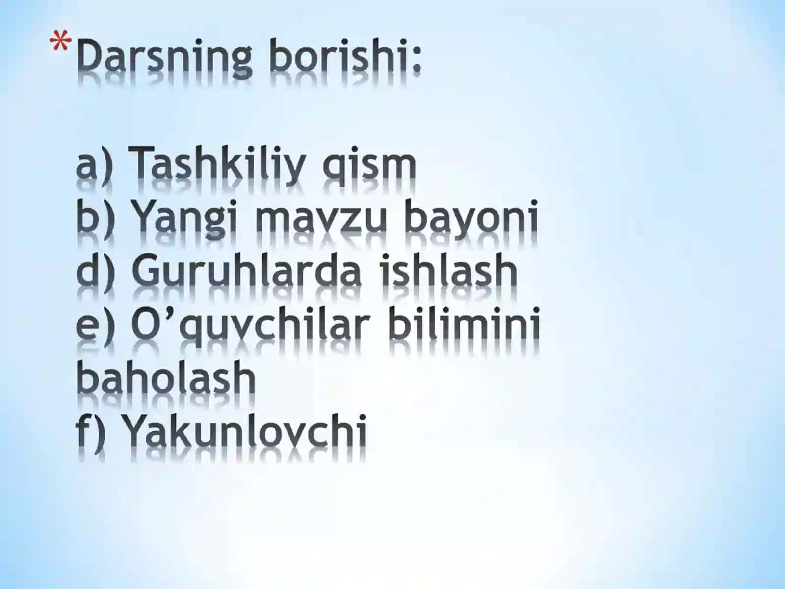 Ogohlik davr talabi 2