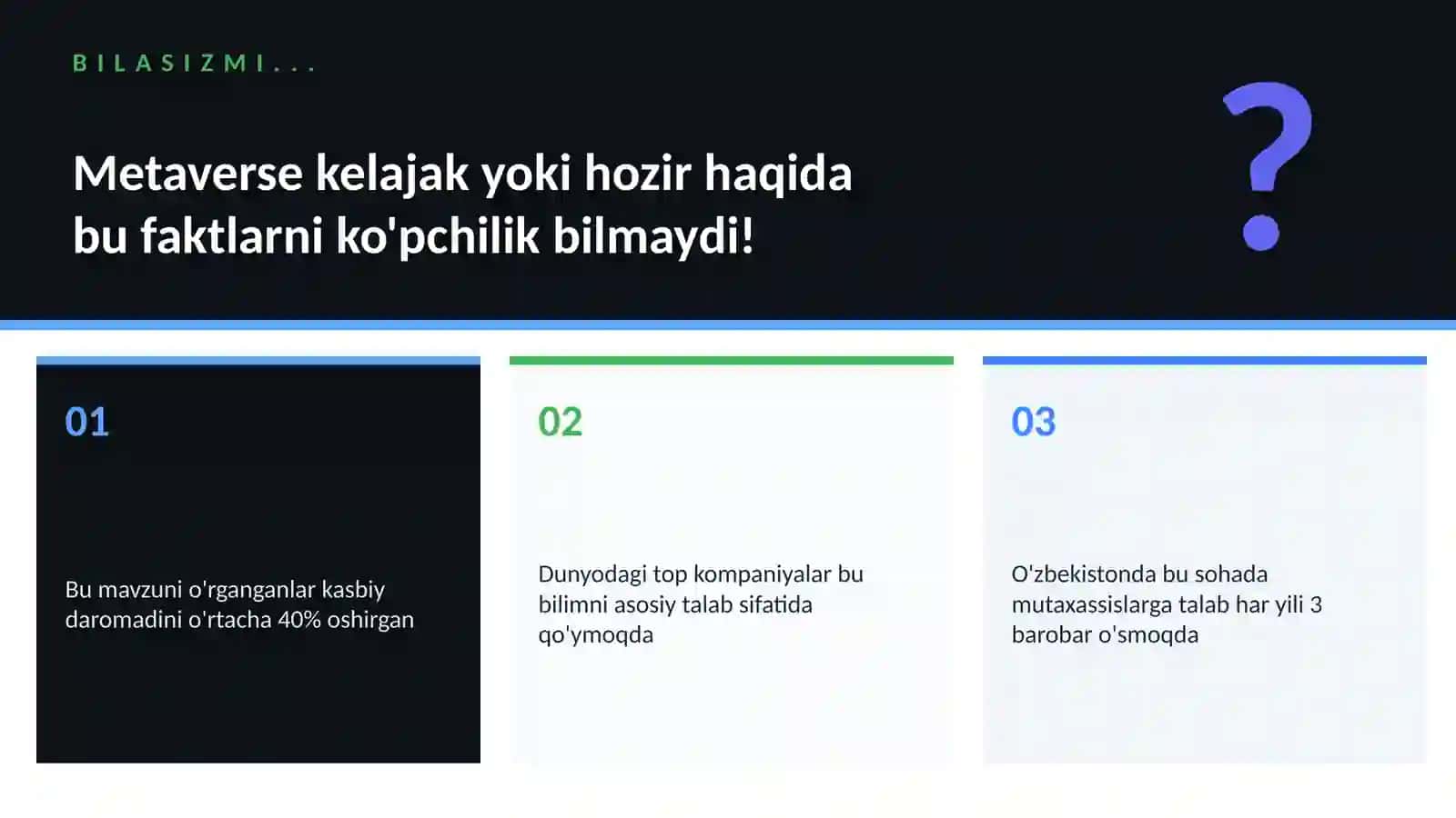 Metaverse kelajak yoki hozir 2