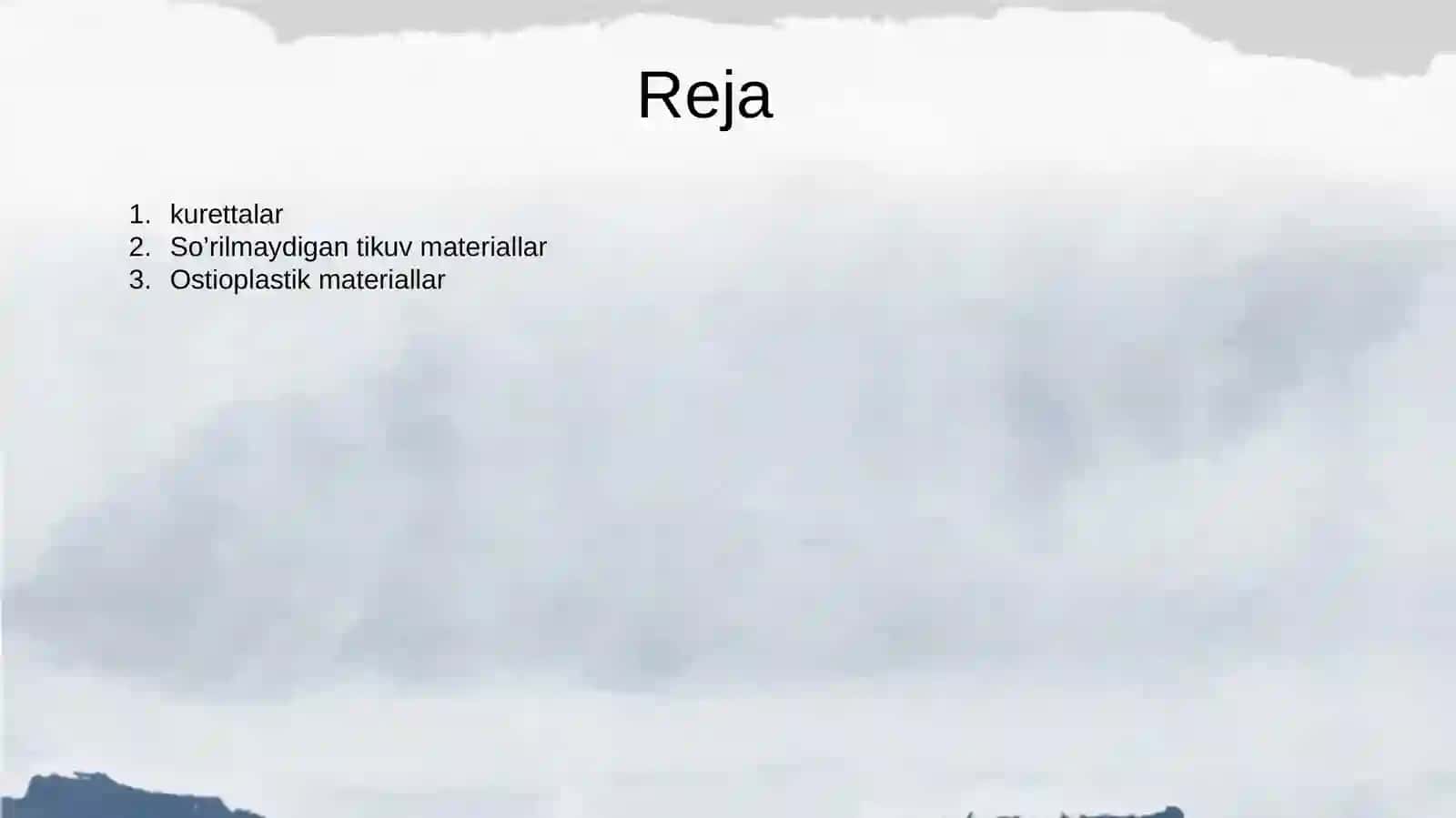 Ostioplastik materiallari 2