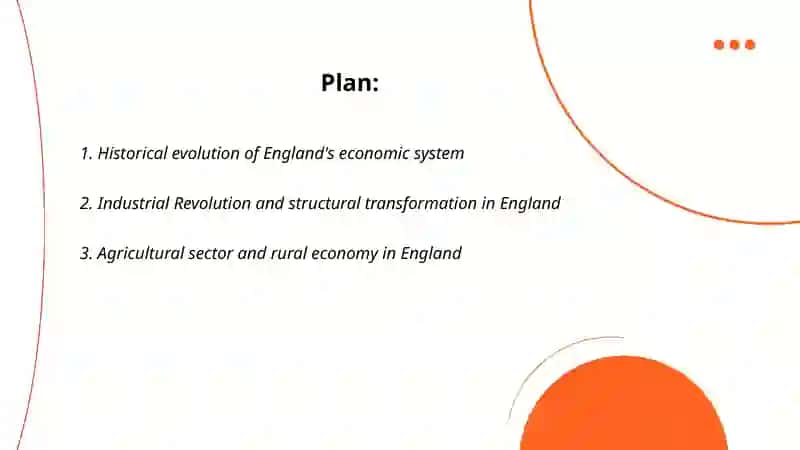 Economic system of England 2