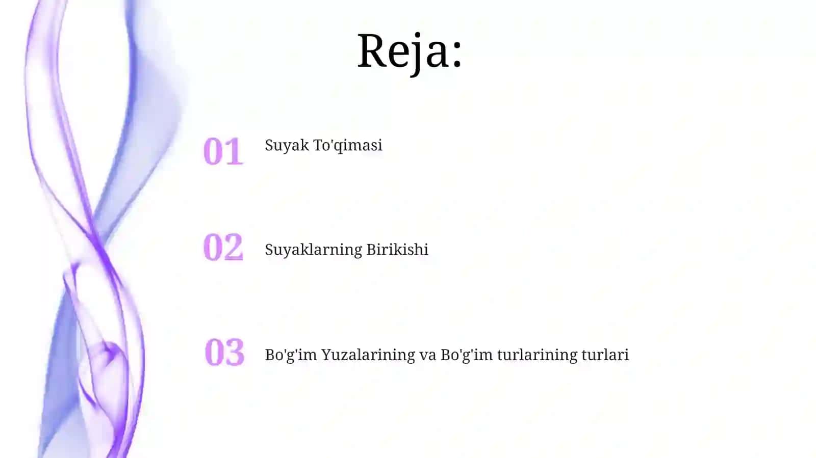 Suyak To'qimasi 2