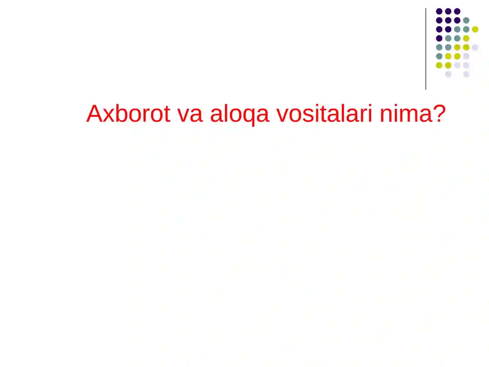 Turizmda axborot texnologiyalari 2