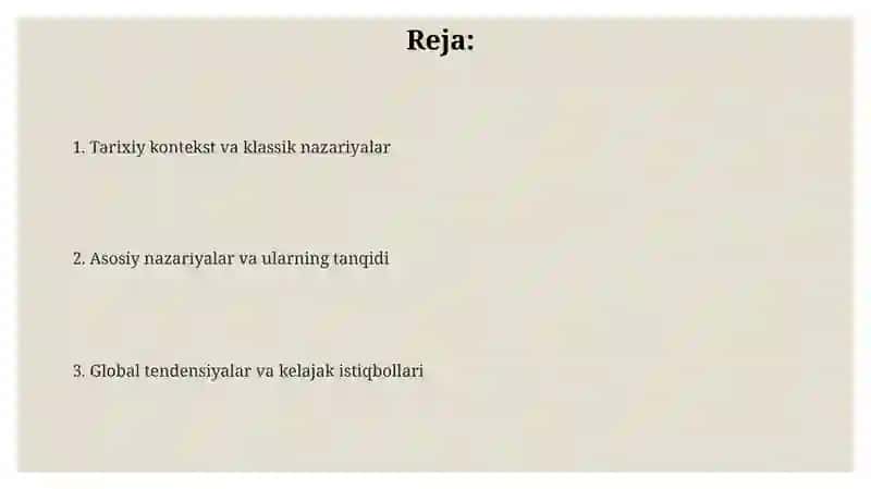 XX asrning Xususiyatlari 2