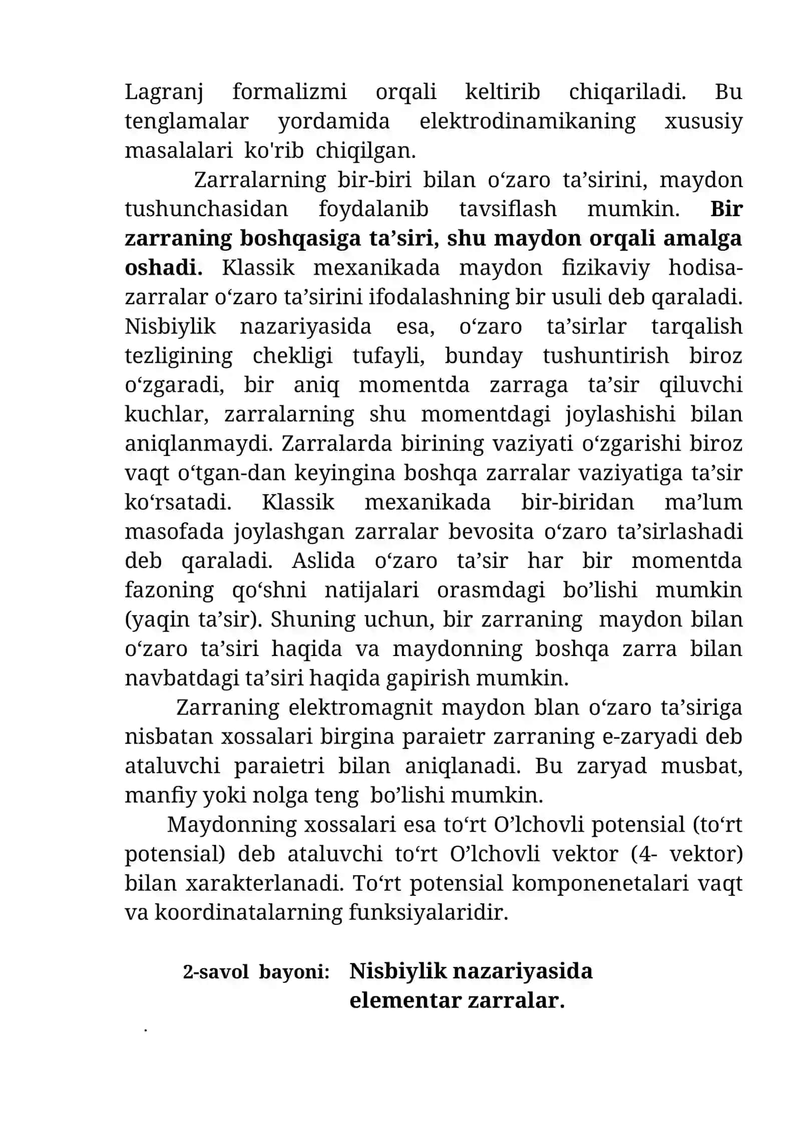 MIKROSKOPIK ELEKTRODINAMIKA 2