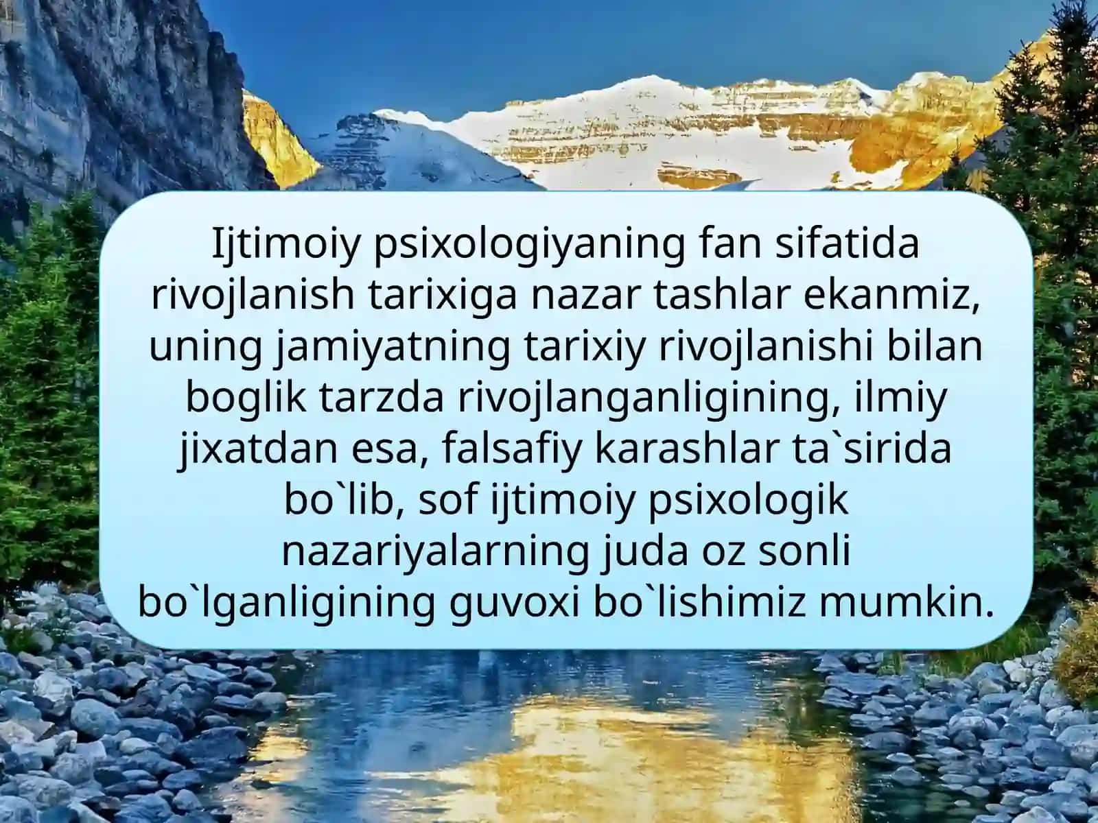 Mavzu: Ijtimoiy Psixologiya 2