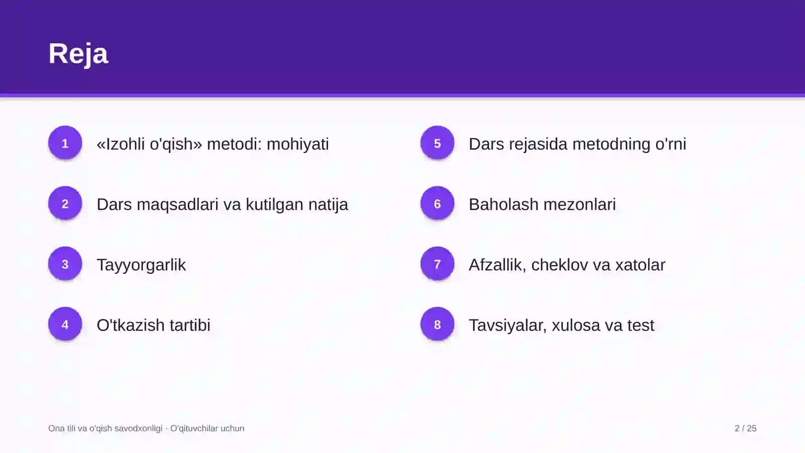 ona tili va o'qish savodxonligi darslarida izohli o'qish metodidan foydalanish 6921 2