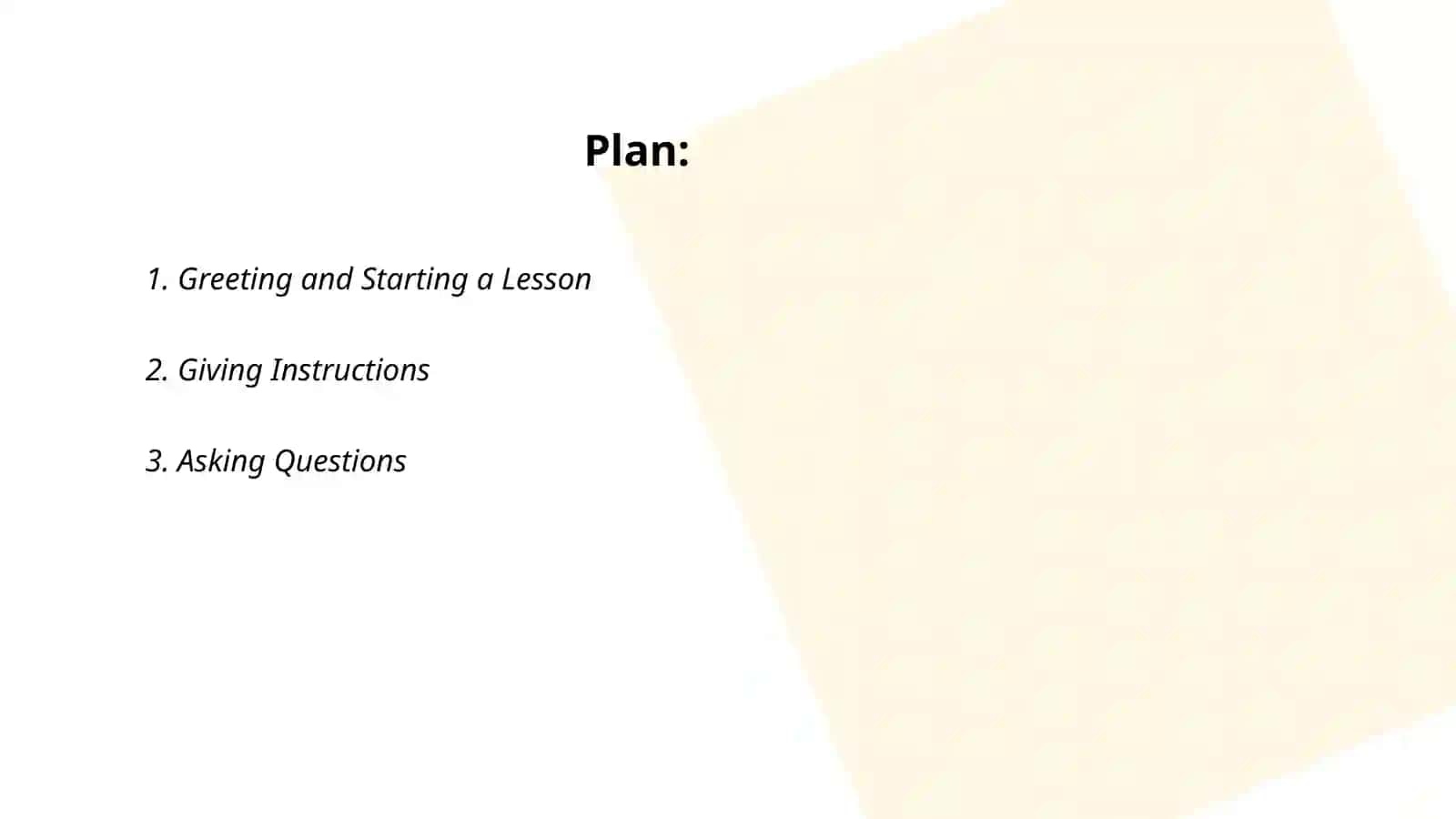 Using language appropriately for a range of classroom functions 2