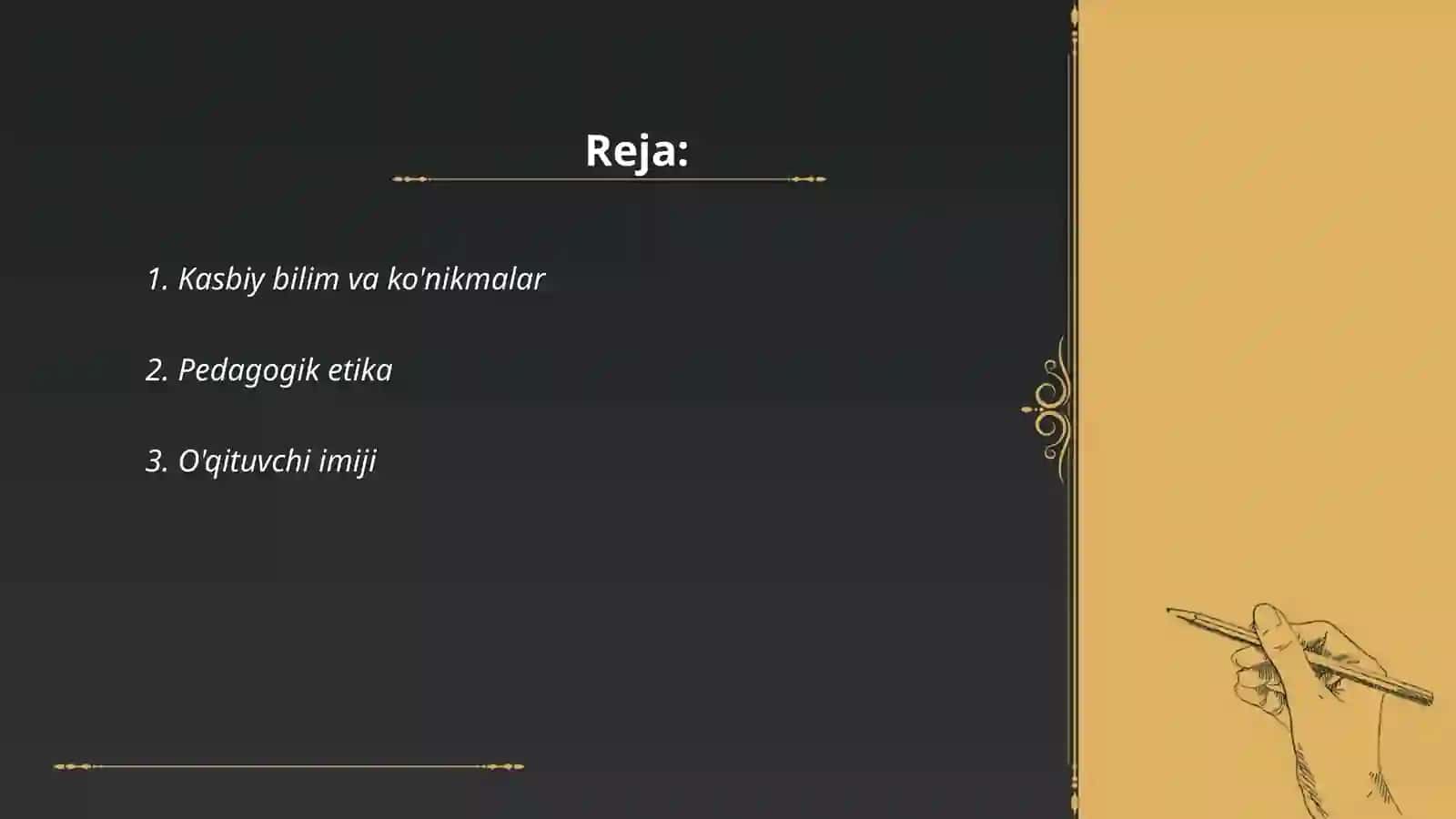 Kasbiy pedagogik madaniyat 2