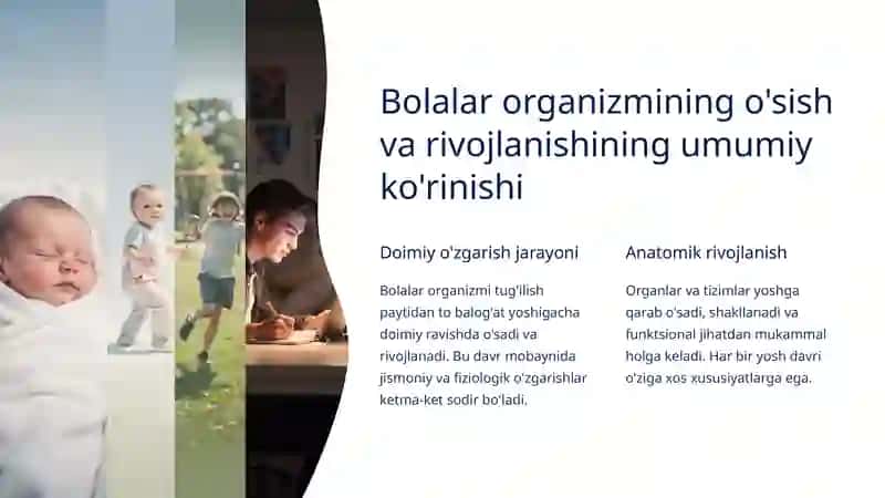 Bolalar Yoshiga Oid Anatomik va Fiziologik Xususiyatlar 2