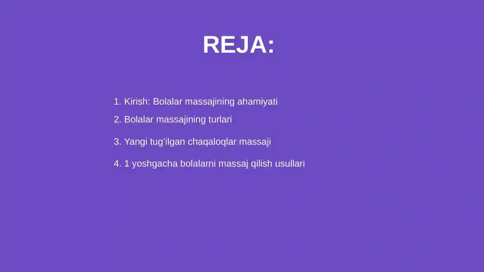 Pediatriyada bolalar massaji 2