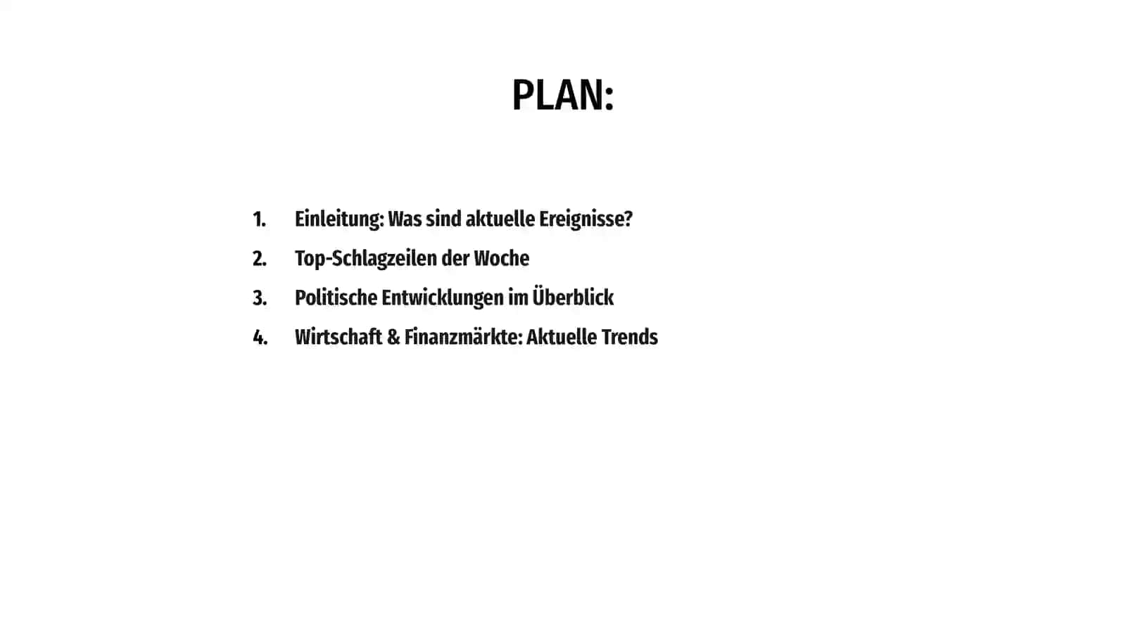 Aktuelle Ereignisse und Schlagzeilen 2