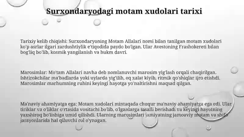 Motam Allalari (Surxondaryo Misolida) 2