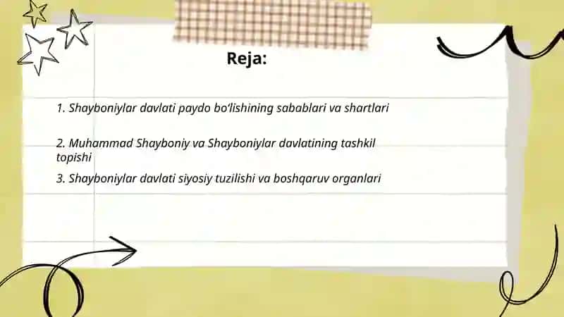 O’zbek davlatchiligining tarixiy bosqichlari 2