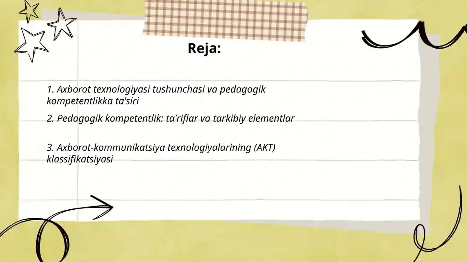 Pedagogik kompetentlikni shakllantirishda axborot texnologiyasi tushunchasi va klassifikatsiyasi 2