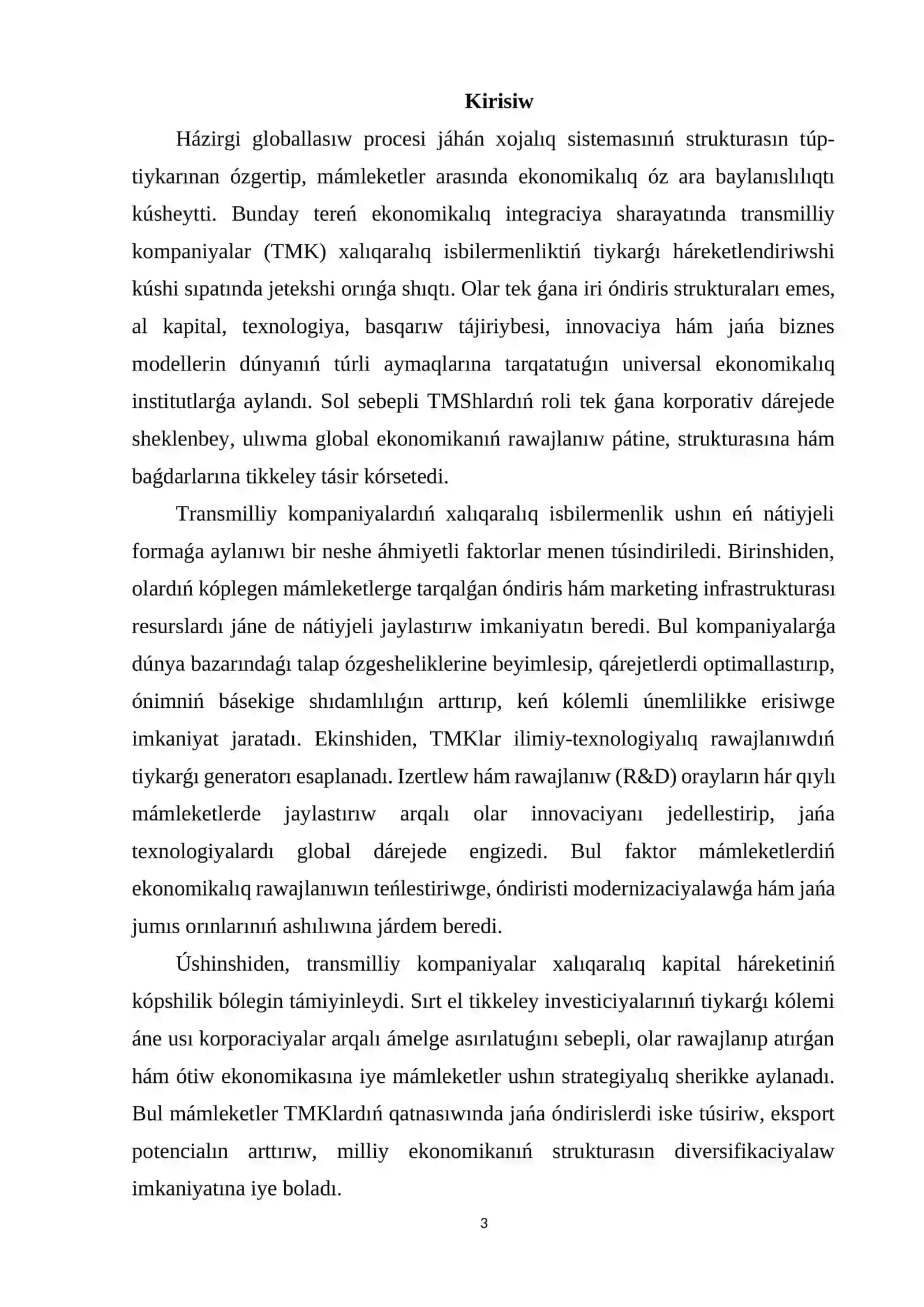 TMK-xalıq aralıq isbilermenliktiń eń nátiyjeli forması 2
