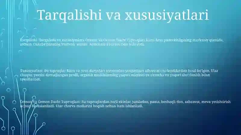Órmon Va Órmon Dasht Tuproqlari 2