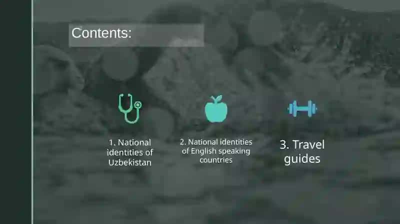 National identities of Uzbekistan and English speaking countries Travel guides 2