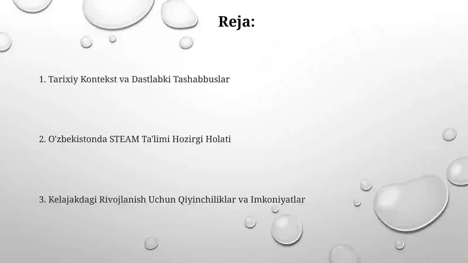 Ózbekistonda STEAM ta'limi 2