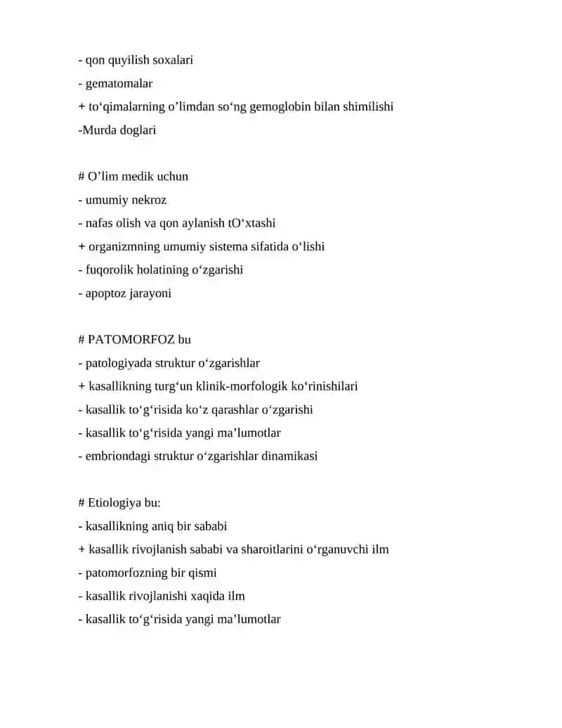 Umumiy patologiya 2