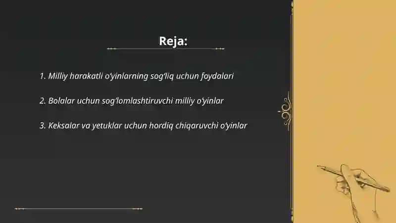Milliy harakatli oʻyinlar 2