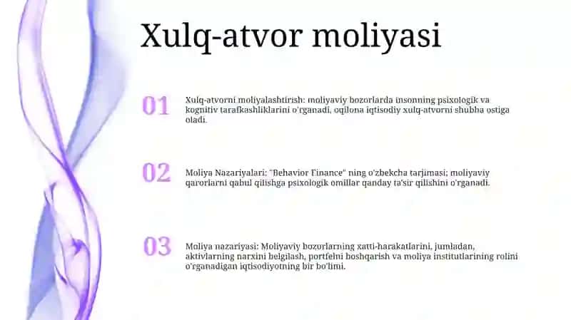 Moliya Nazariyasi 2