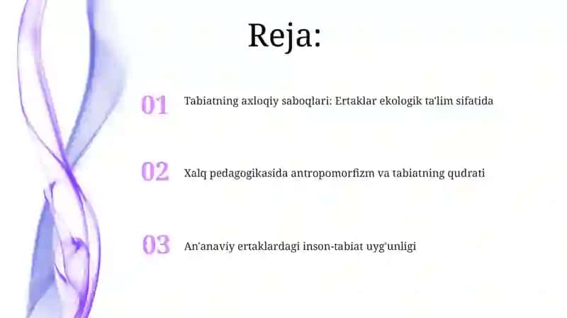 Xalq pedagogikasida tabiat va inson munosabatlari 2